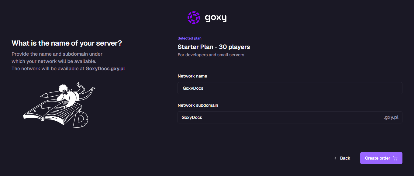 Creating a new network 4