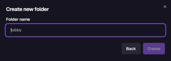 Available server list